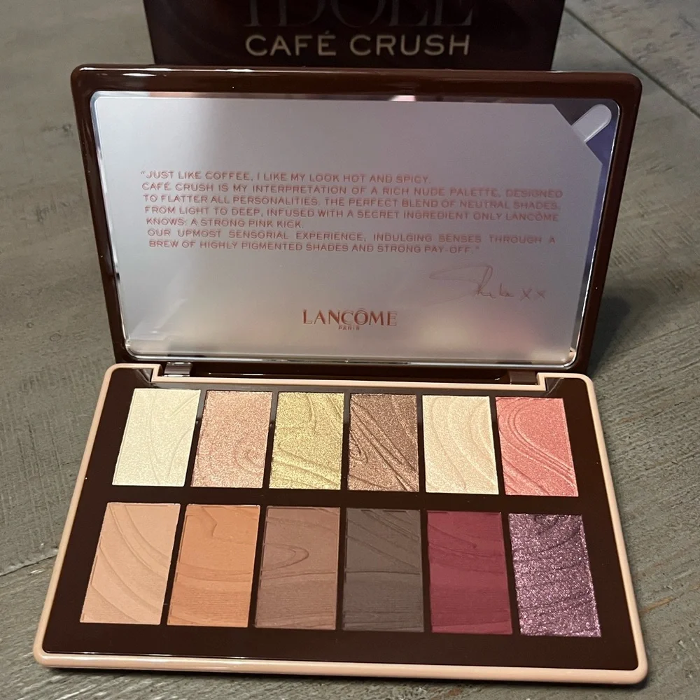 Lancôme Idôle Café Crush Nude Eyeshadow Palette-NEW IN BOX